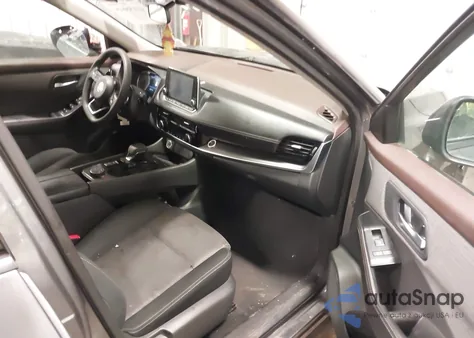 2021 Nissan Rogue Sv Intelligent Awd из США, поврежденный, VIN 5N1AT3BB3MC779406